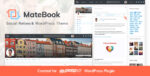 Matebook – Social Network WordPress Theme 1.2