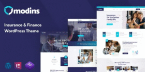 Modins – Insurance & Finance WordPress Theme 1.0.1
