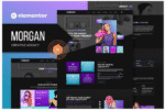 Morgan – Creative Agency & Portfolio Elementor Template Kit