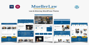 Mueller Law – Law & Attorneys WordPress Theme
