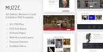 Muzze Museum Art Gallery Exhibition WordPress Theme 1.5.6