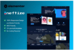 Neftize – NFT Portfolio & Digital Items Elementor Template Kit