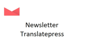 Newsletter Translatepress 1.0.0