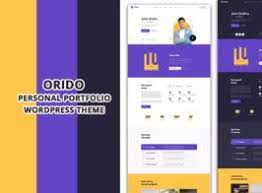 Orido – Personal Portfolio WordPress Theme 1.0