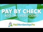 Paid Memberships Pro – Pay by Check Add On 0.11.2