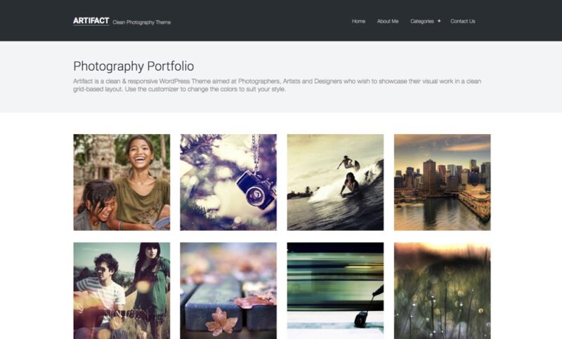 PhotoBuddy | Photography WordPress Theme 1.1