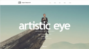 Photographer Portfolio Responsive Website Template