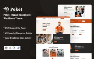 Poket – Repair Responsive WordPress Theme
