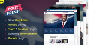 Politpress – Multipurpose Political WordPress theme 1.2.0