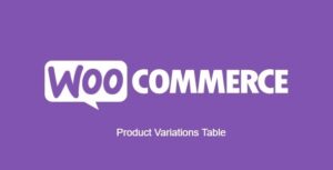 Product Variations Table for WooCommerce 1.2.4