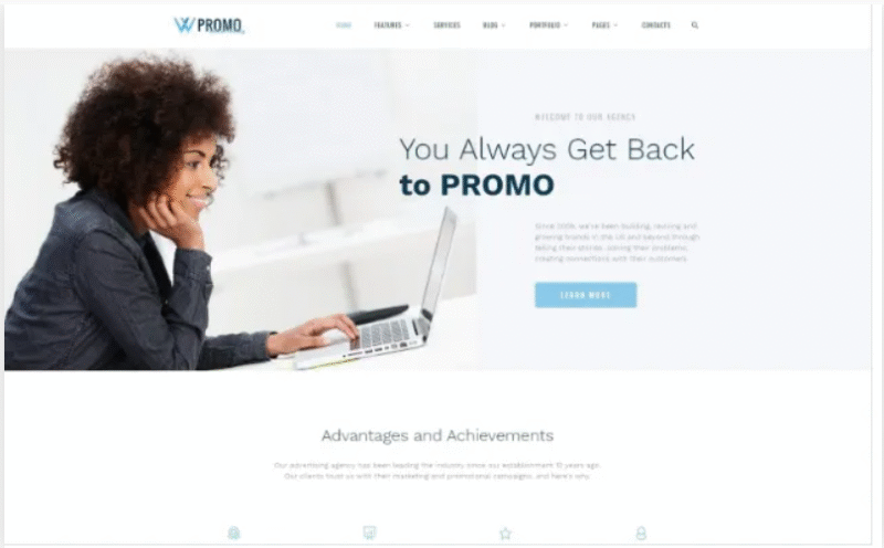 Promo – Advertising Agency Multipage HTML5 Website Template