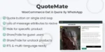 QuoteMate – WooCommerce Get A Quote By WhatsApp 1.0.0