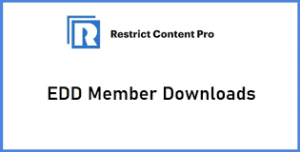 RESTRICT CONTENT PRO EDD MEMBER DOWNLOADS ADDON 1.0.6