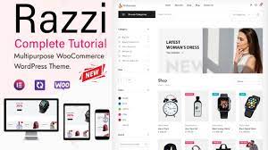 Razzi Multipurpose WooCommerce WordPress Theme 2.1.1