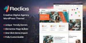 Redias – Creative Digital Agency WordPress Theme 1.0.0