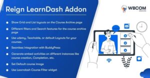 Reign LearnDash Addon 3.2.0