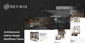 Retirio – Architecture and Interior WordPress Theme 1.0