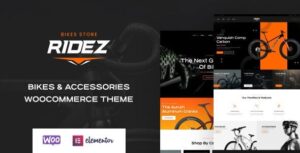 Ridez – Bike Shop Elementor WordPress Theme 1.0.8