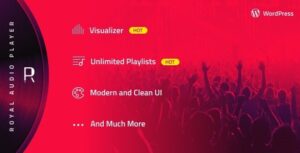 Royal Audio Player Wordpress Plugin 6.2