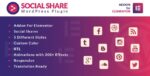 SOCIAL SHARE FOR ELEMENTOR WORDPRESS PLUGIN 1.0