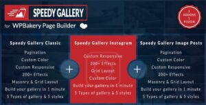 SPEEDY GALLERY ADDONS FOR WPBAKERY PAGE BUILDER 1.0