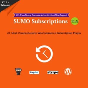 Sumo Subscriptions WooCommerce Subscription System 15.3.0