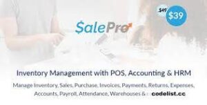 SalePro POS, Inventory Management System, HRM & Accounting 4.1.0