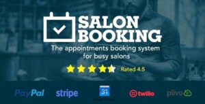 Salon Booking – Wordpress Plugin 8.4.1