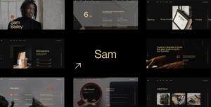 Sam Bailey – Personal CV/Resume WordPress Theme 1.0.0