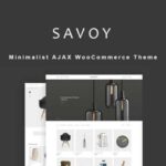 Savoy Minimalist AJAX WooCommerce Theme 2.9.2
