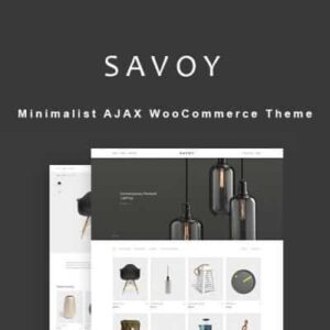Savoy Minimalist AJAX WooCommerce Theme 2.9.2