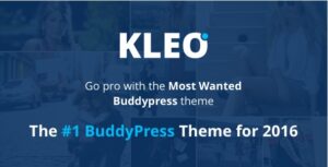 KLEO – Pro Community Focused Multi-Purpose BuddyPress Theme 4.9.120