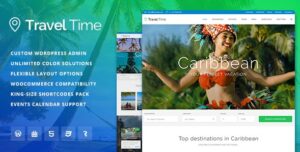 Travel Time – Tour Hotel & Vacation Travel WordPress Theme 1.1.8