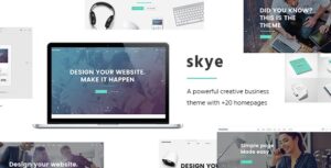 Skye – A Contemporary Theme for Creative Business 1.7