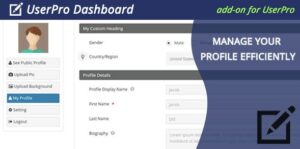 UserPro Dashboard 3.6.2