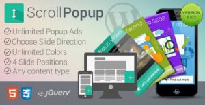 WordPress Scroll Popups Plugin 1.0.2