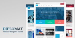 Political Candidate Responsive WordPress Theme – Diplomat 1.1.9