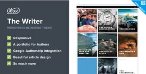 The Writer – Premium WordPress Blogging Theme 1.2.5