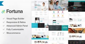 Fortuna – Responsive Multi-Purpose WordPress Theme 3.00