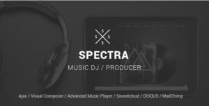 Spectra – WordPress Music & Events Theme 2.6.1