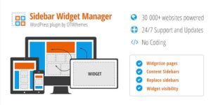 Sidebar & Widget Manager for WordPress 4.4