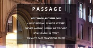 Passage – Responsive Retina Multi-Purpose Theme 2.0