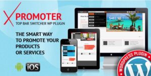 xPromoter – Top Bar Switcher Responsive WordPress Plugin 1.3.3