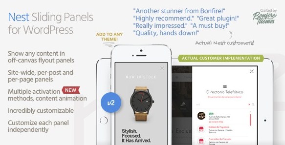Nest – Flyout Sliding Panels for WordPress 2.2 - Image 2
