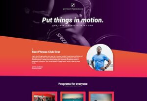 Elementorism Motion Landing Page 1.0