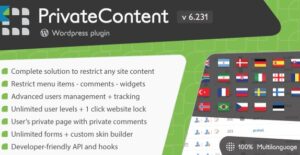 PrivateContent – Multilevel Content Plugin 8.8.2