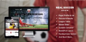 Real Soccer – Sport Clubs Responsive WP Theme  2.4.6