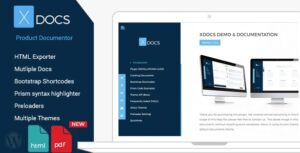 X Docs WordPress Product Documentation Creator 1.1.1