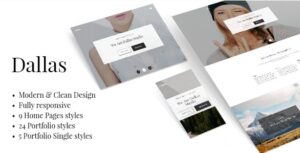 Dallas – Minimal Portfolio & Business Theme 1.4.2