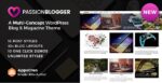 Passion Blogger – A Responsive WordPress Theme 1.5